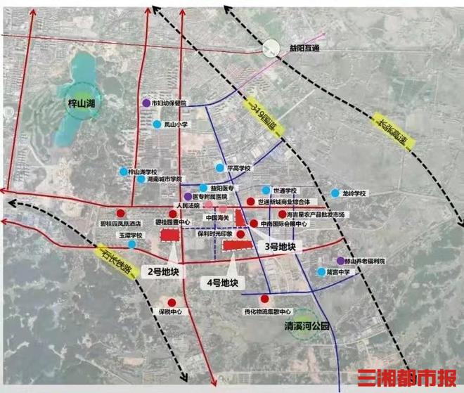 益陽(yáng)高新區(qū)擬出讓高鐵片區(qū)與中心城區(qū)4宗優(yōu)質(zhì)居住用地